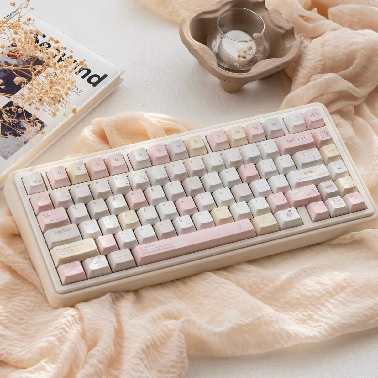 Ure Lab UR82 Wireless Mechanical Keyboard 82 Keys RGB 3 Mode