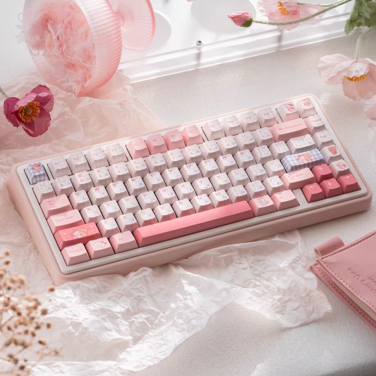 Ure Lab UR82 Wireless Mechanical Keyboard 82 Keys RGB 3 Mode